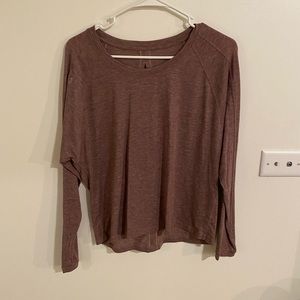 Lululemon long sleeve open back T-shirt